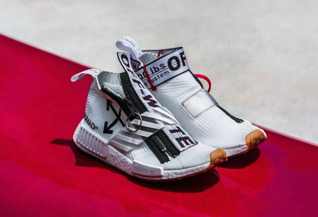 OFF White X adidas NMD City Sock adidas NMD Boost For Sale
